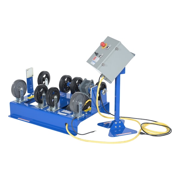 DRUM ROLLER MIXER, HORIZ AC 30/55 GAL 1000# CAP